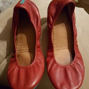 Red Tieks size 8